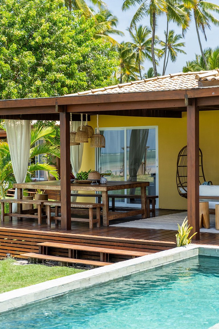 Casa Mainha - Sua casa de férias frente mar na Bahia!