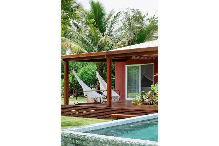 Casa Papagaio - Casa com piscina em local de muita paz e car