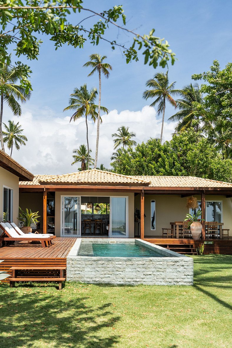 Casa São Jorge - Sua casa de férias frente mar na Bahia!